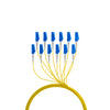 EFB Elektronik Glasfaserkabel – 50 m, 12x LC-Stecker