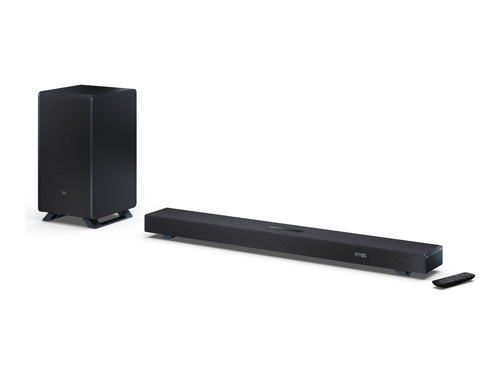 Sharp Soundbar mit Subwoofer – Kabelloser Bass, klarer Klang