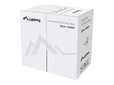 Lanberg Netzwerkkabel Cat5e – 305 m, robustes UTP-Kabel