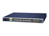 Planet Technology Netzwerk-Switch – 28 Anschlüsse, Rack-montierbar