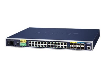 Planet Technology Netzwerk-Switch – 28 Anschlüsse, Rack-montierbar