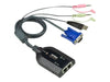 ATEN KVM Adapter – USB, VGA zu Cat5e/6 für einfache Verbindung