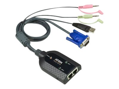 ATEN KVM Adapter – USB, VGA zu Cat5e/6 für einfache Verbindung