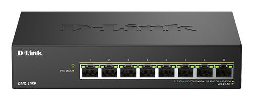 D-LINK 8-Port Switch – Stromversorgung für Netzwerkgeräte
