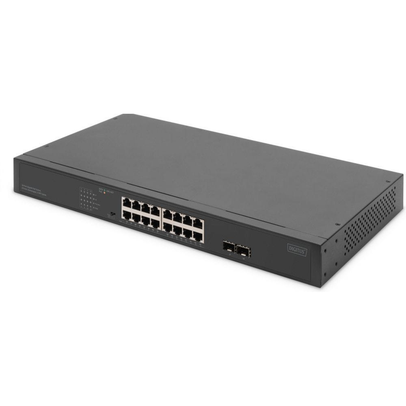 Digitus 16-Port Gigabit Switch – Einfaches Netzwerk für Büros