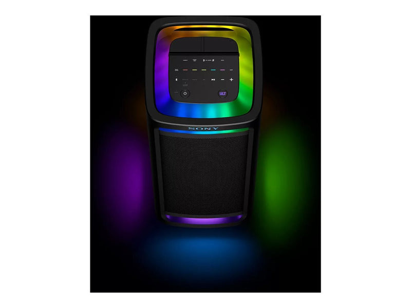 Sony Party-Lautsprecher – Bluetooth, 360° Licht, Karaoke-Modus