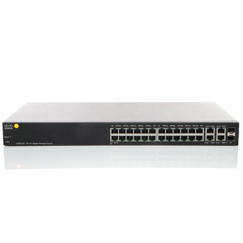 Cisco Netzwerk-Switch – 28 Anschlüsse, ideal für kleine Büros