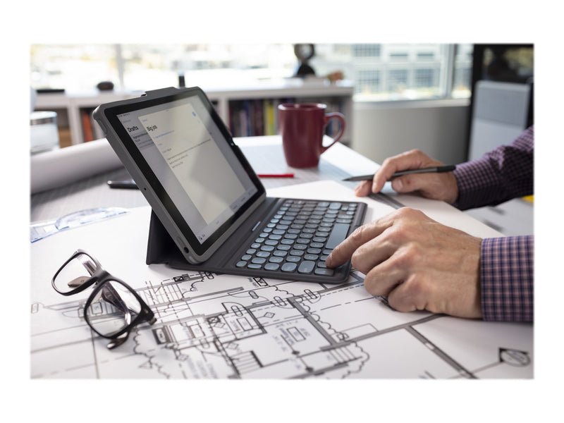 ZAGG Pro Keys Tastatur – Beleuchtet, Bluetooth, für iPad Pro 12.9"