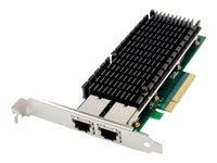 MICROCONNECT PCIe-Netzwerkkarte – Dual RJ45, 10 GbE