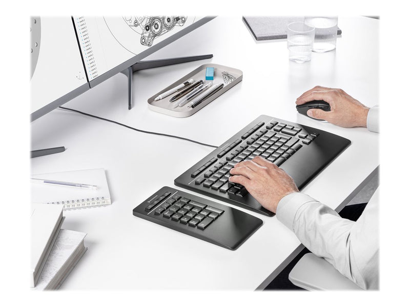 3Dconnexion Numpad Pro – Kabelloses Tastenfeld mit Bluetooth