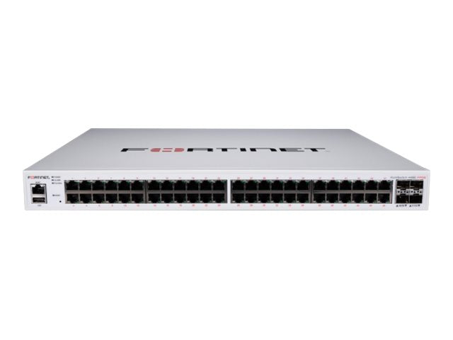 Fortinet Netzwerk-Switch – 48 Ports, PoE+ für einfache Stromversorgung