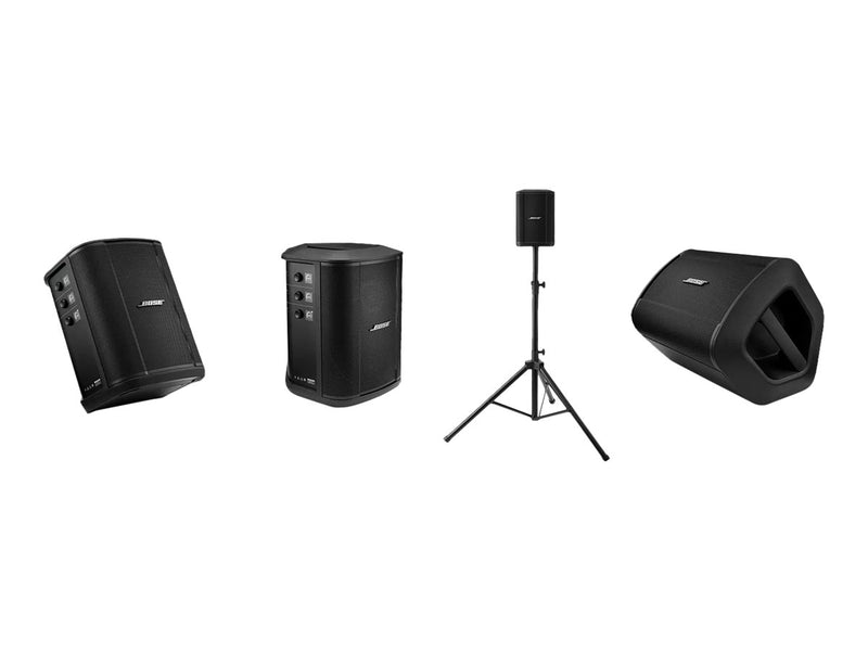 Bose S1 Pro+ Lautsprecher – Tragbar, Bluetooth, 3-Kanal-Mixer