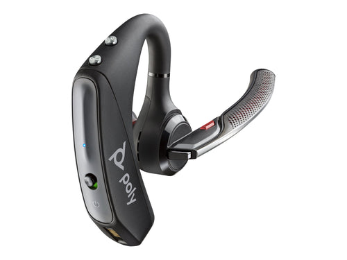 HP Poly Voyager 5200 UC Headset – Flexibles Bluetooth, USB-A Adapter
