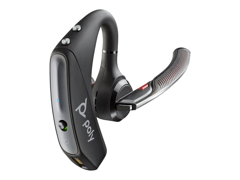 HP Poly Voyager 5200 UC Headset – Flexibles Bluetooth, USB-A Adapter