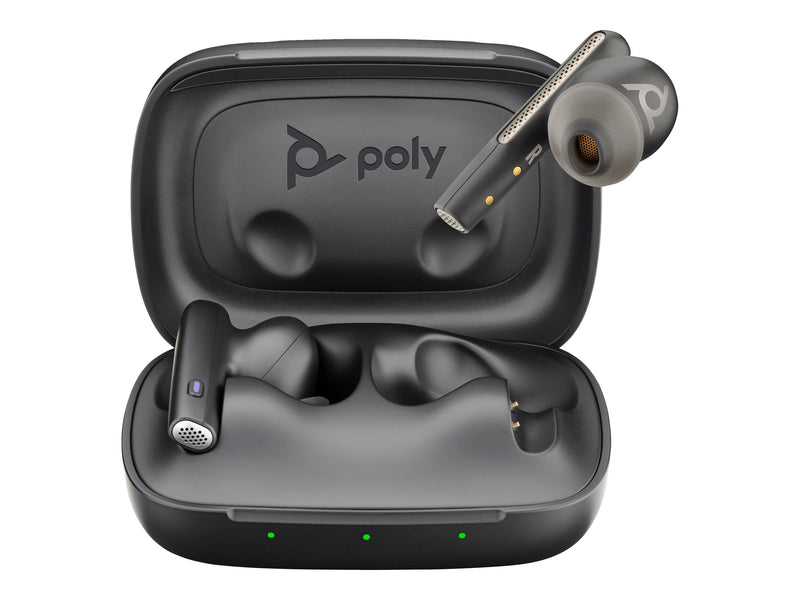 HP Poly Voyager Free 60 Earbuds – Kabellos, inkl. USB-C Adapter