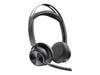 POLY Voyager Focus 2 UC – Bluetooth-Headset für Teams, USB-A