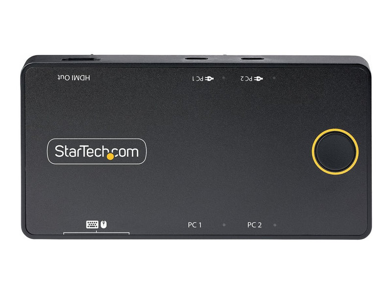 StarTech USB-C KVM-Switch – 2-Port, 4K HDMI, 100W Stromversorgung