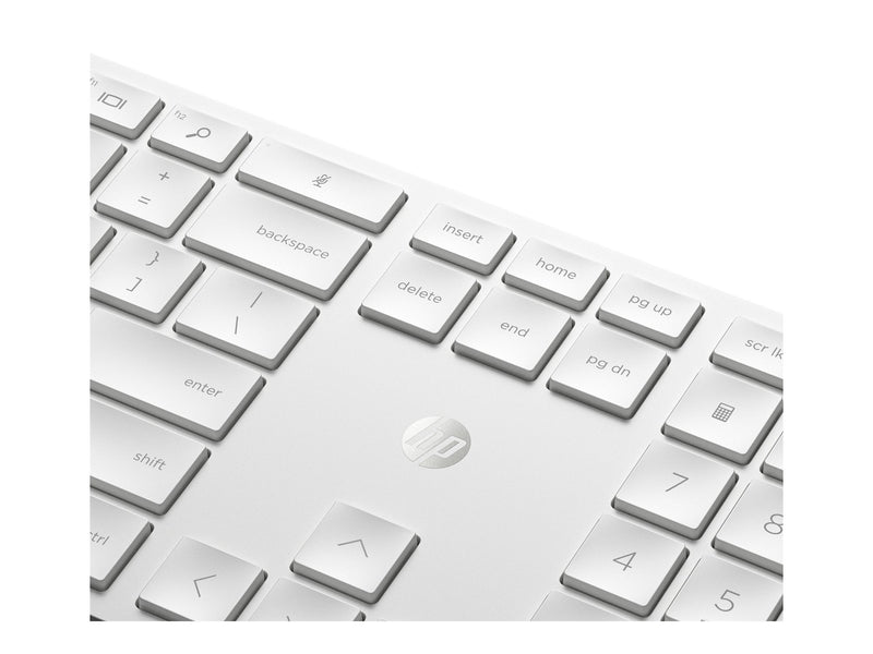HP Kabelloses Tastatur-Maus-Set – Flaches Design, 3-Zonen-Layout