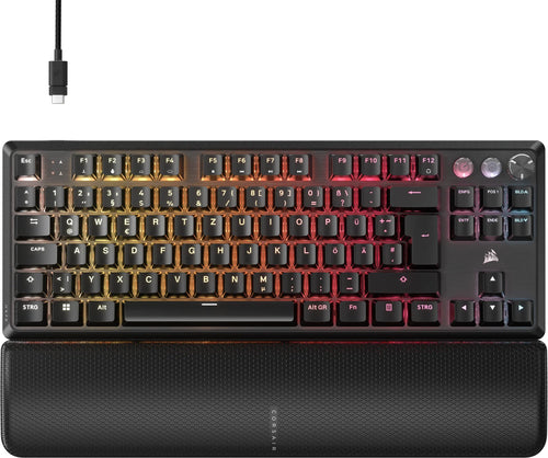 CORSAIR K70 PRO TKL Tastatur – RGB-Beleuchtung, mechanisch
