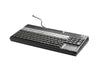 HP POS USB-Tastatur – mit Magnetstreifenleser für Einzelhandelssysteme