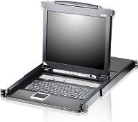 ATEN 8-Port LCD KVMP Switch – Bildschirm & Steuerung für Server