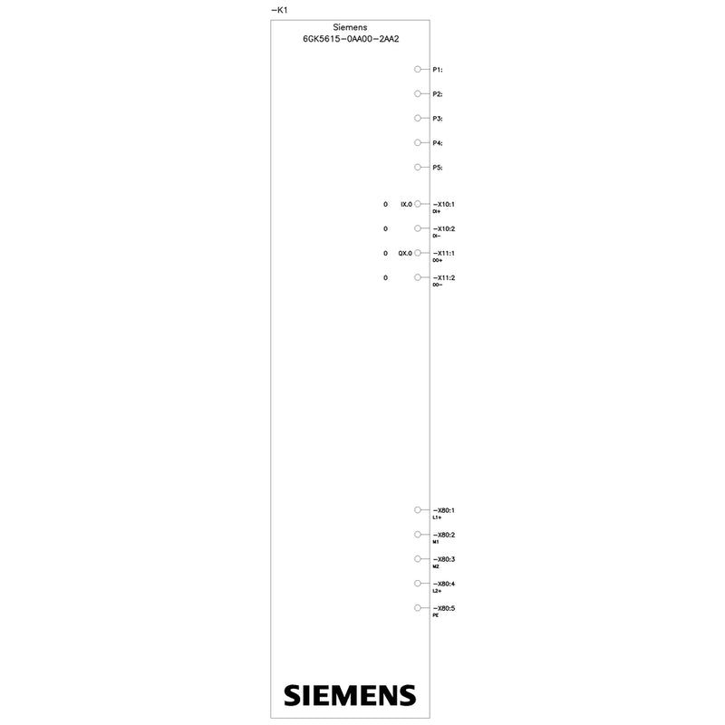 Siemens LAN-Router – 5 Ports, für DIN-Schiene