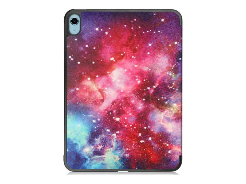 EET Tablet-Hülle für iPad 10. Gen – Galaxy Style, Auto-Wake Funktion
