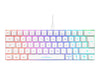 DELTACO Gaming-Tastatur – RGB-Beleuchtung, Mechanische Tasten