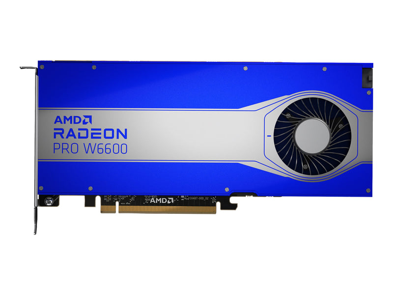 AMD Radeon Pro Grafikkarte – 8 GB Speicher, 4 DisplayPorts