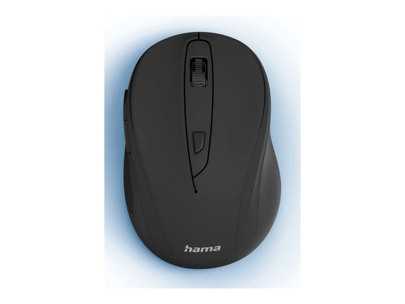 HAMA MW-400 V2 Funkmaus – Ergonomisch, 6 Tasten, Kabellos