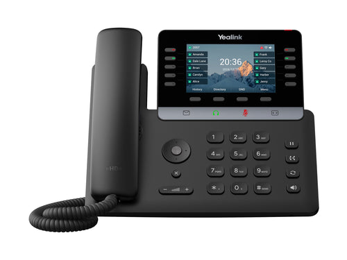 Yealink Tischtelefon – Farbdisplay, WLAN & Bluetooth