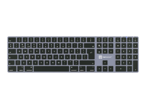 LOGIC-KEYBOARD Titan – Kabellose, beleuchtete Mac-Tastatur