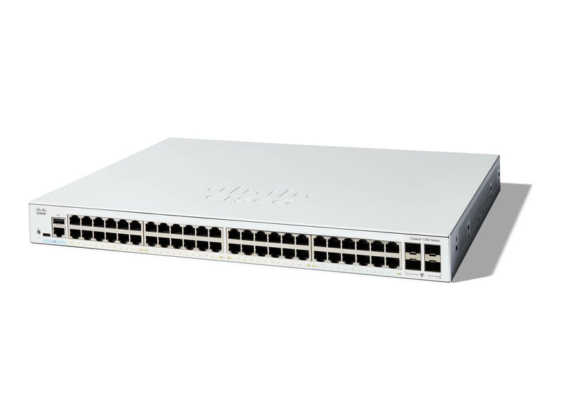 Cisco Netzwerk-Switch – 48 Anschlüsse, 1 Gbps Geschwindigkeit