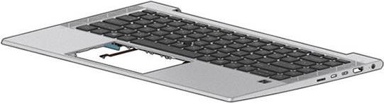 HP Ersatztastatur Notebook – mit Zeigestock und ClickPad, Deutsch