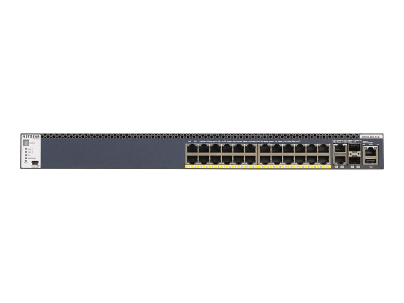 Netgear Netzwerk-Switch – 28 Anschlüsse, PoE+ Unterstützung