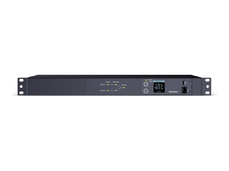 CyberPower Rack-Stromverteiler – 10 Ausgänge, 2 Stromquellen