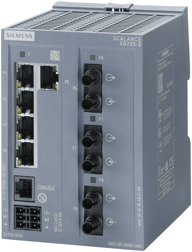 Siemens Netzwerk-Switch – 5 Ports, einfache Verwaltung