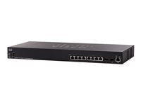 Cisco 8-Port Netzwerk-Switch – Stapelbar, 10 Gigabit