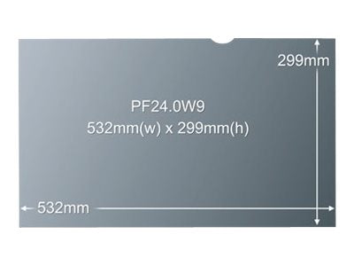 3M Blickschutzfilter – Für 24" Bildschirme, Kratzfest