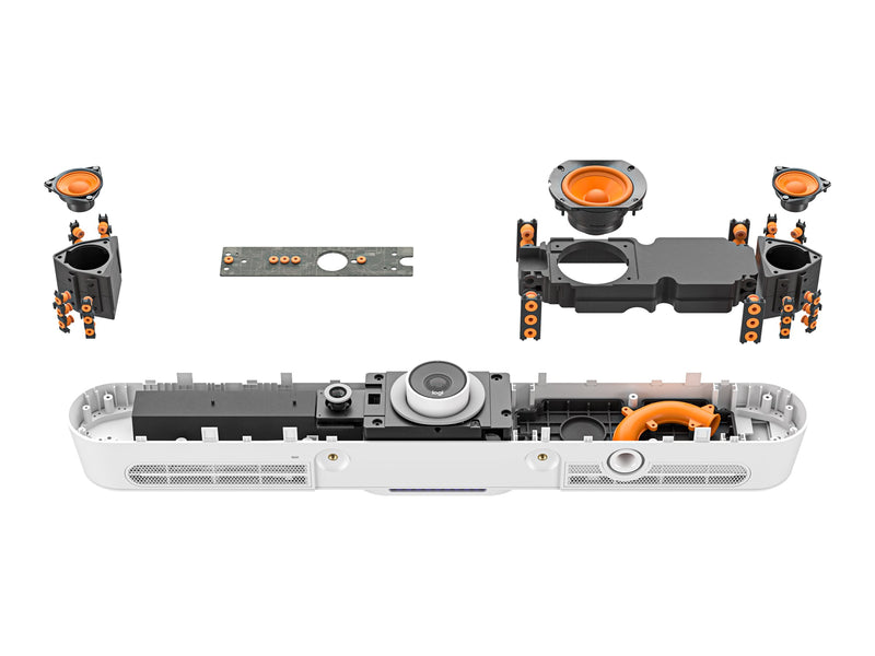 Logitech Videokonferenz-Kit – Kompakt für kleine Räume, 4K-Kamera