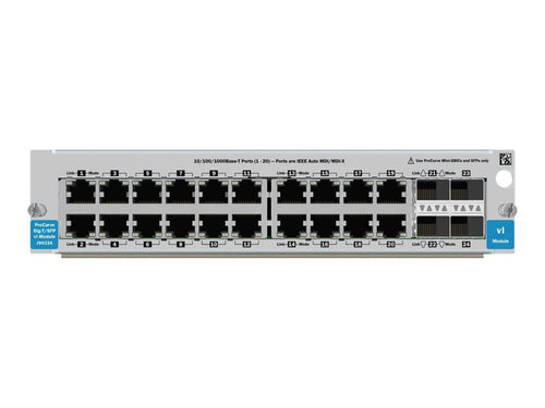 HP Enterprise Netzwerkerweiterung – 20 Gigabit-Ports, 4 SFP-Steckplätze