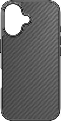 BLACK ROCK iPhone 16 Hülle – Robuster Schutz, Carbon-Optik