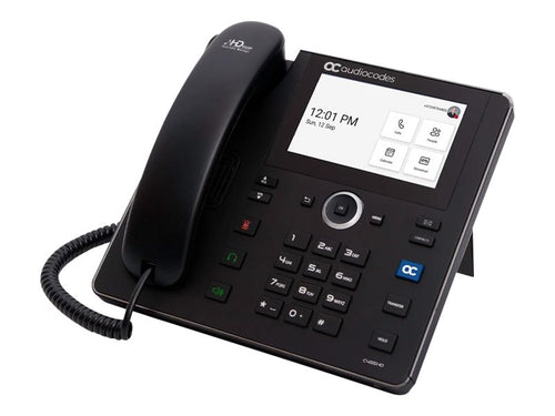 AudioCodes VoIP-Telefon – Bluetooth, Microsoft Teams-kompatibel