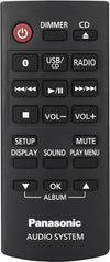 Panasonic Micro HiFi System – 80W, CD-Player, Bluetooth, DAB+