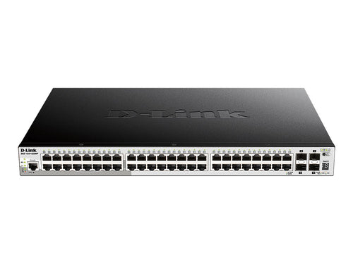 D-Link 52-Port Switch – PoE+ für effiziente Netzwerkverwaltung