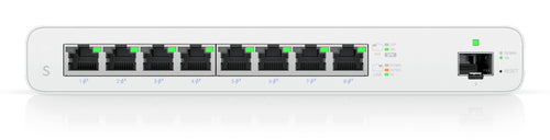 Ubiquiti 9-Port Gigabit Switch – PoE für einfache Netzwerkverbindungen
