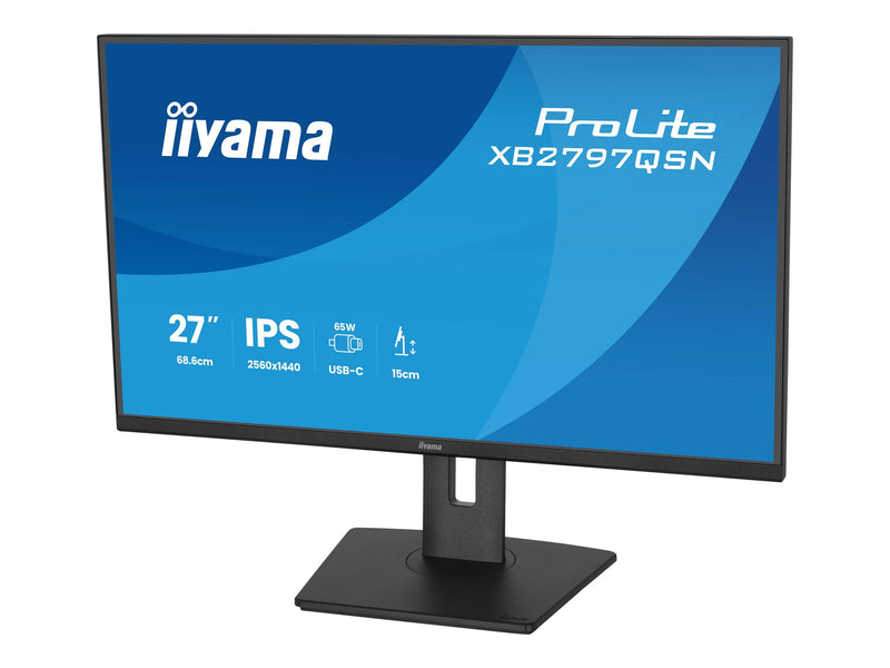 Iiyama 27" Monitor – Quad HD, 1 ms Reaktionszeit