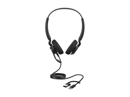 Jabra Engage 40 Headset – USB-C/A, Echtzeit-Anrufanalyse