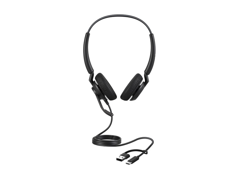 Jabra Engage 40 Headset – USB-C/A, Echtzeit-Anrufanalyse
