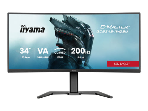 Iiyama Curved Gaming-Monitor – 34" UWQHD, 400 Hz